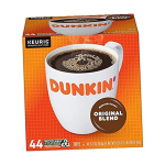 Dunkin' Original Blend Medium Roast Coffee, 44 Keurig K-Cup Pods .2.pack 22 Count (Pack of 2) - Image 5