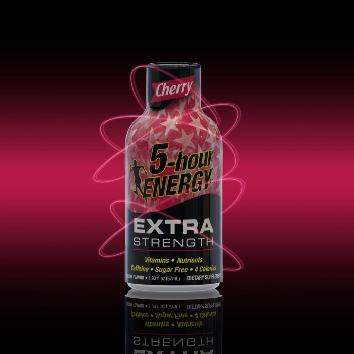 5-hour ENERGY Shot, Extra Strength Cherry, 1.93 Ounce, 12 Count - Image 5