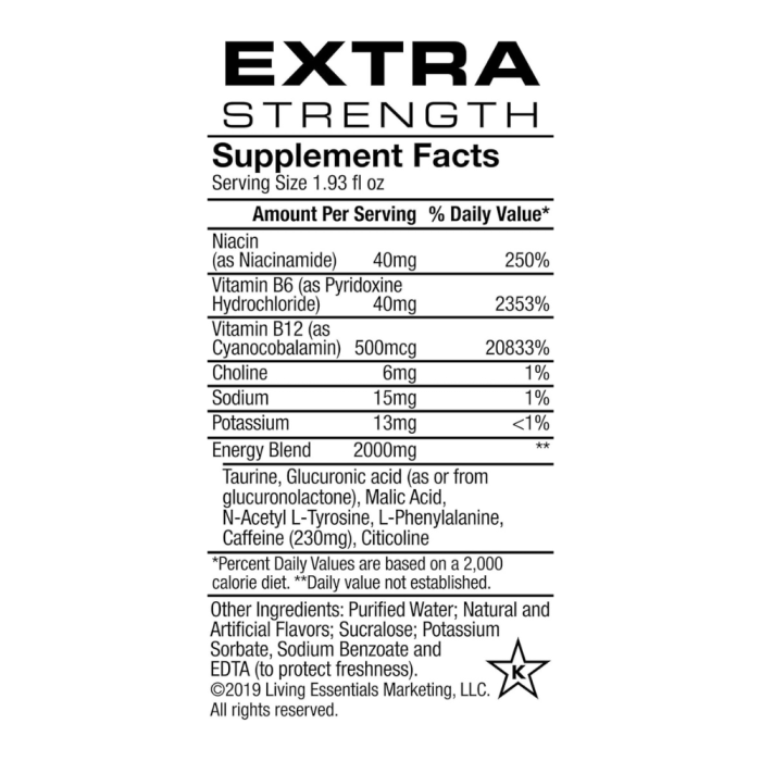 5-hour ENERGY Shot, Extra Strength Cherry, 1.93 Ounce, 12 Count - Image 4