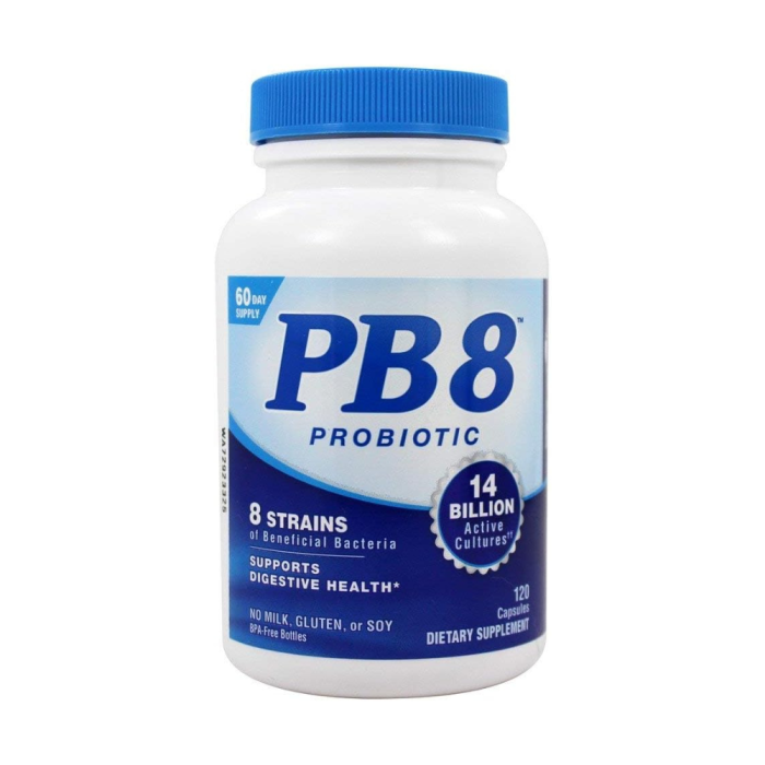 Nutrition Now - PB 8 Pro-Biotic Acidophilus - 120 Capsules (pack of 2) - Image 1