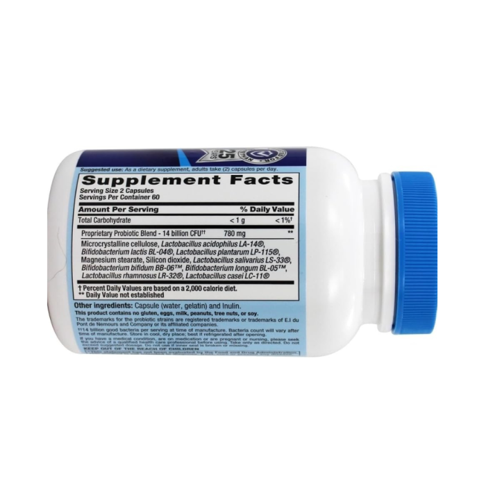 Nutrition Now - PB 8 Pro-Biotic Acidophilus - 120 Capsules (pack of 2) - Image 2