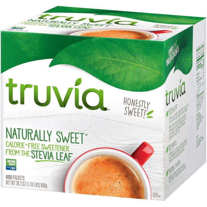 Truvia Natural Sweetener, 400 Count (Pack of 1) - Image 1